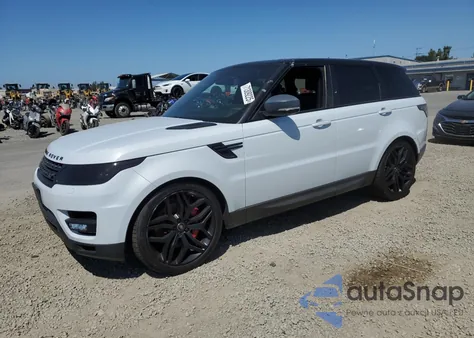 2016 Land Rover Range Rover Sport Sc из США, поврежденный, VIN SALWR2EF6GA574351